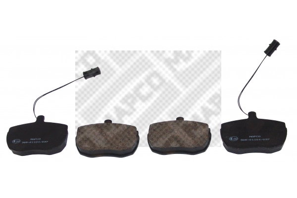 Brake Pad Set, disc brake (6839)