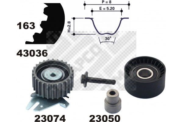 Timing Belt Kit (23036)