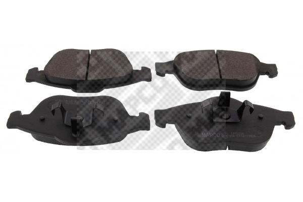 Brake Pad Set, disc brake (6593)