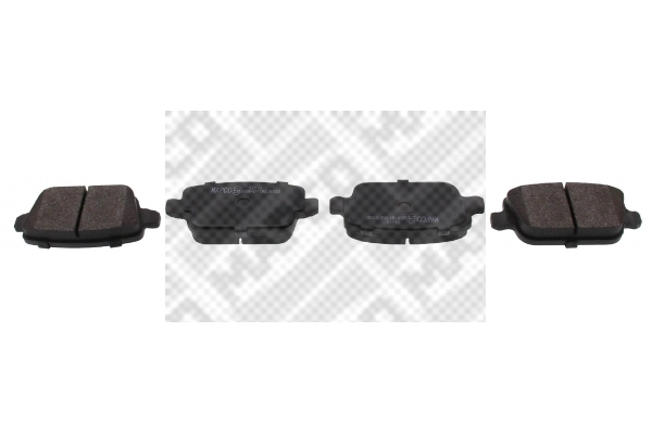 Brake Pad Set, disc brake (6854)