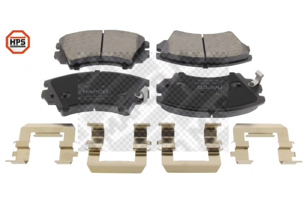 Brake Pad Set, disc brake (6859HPS)
