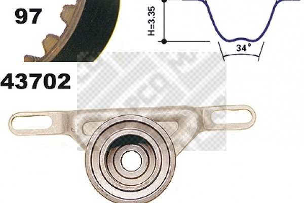 Timing Belt Kit (23702)