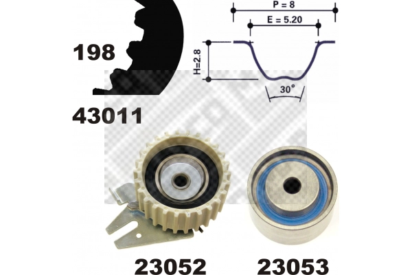 Timing Belt Kit (23013)