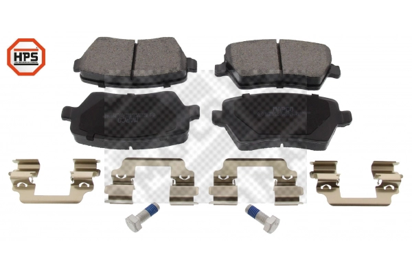 Brake Pad Set, disc brake (6758HPS)