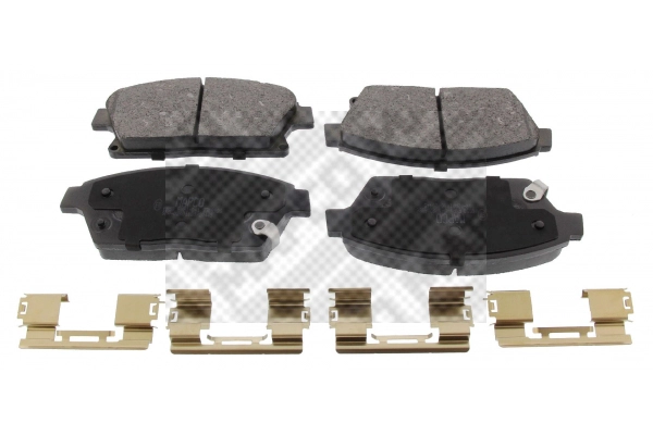 Brake Pad Set, disc brake (6958)