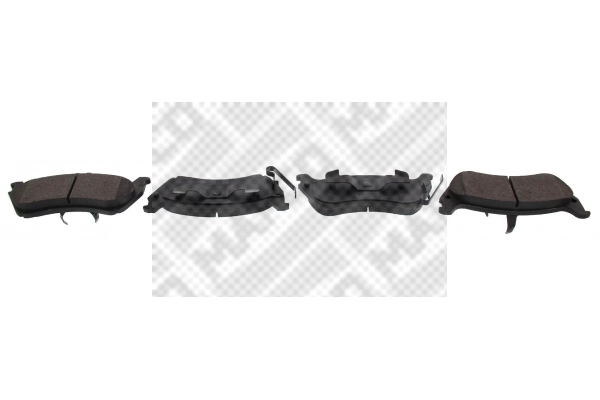 Brake Pad Set, disc brake (6966)