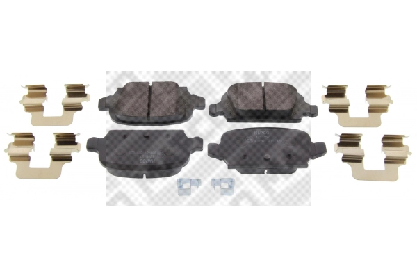 Brake Pad Set, disc brake (6711)