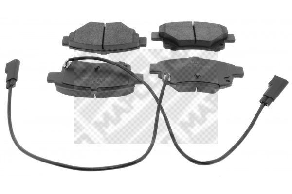 Brake Pad Set, disc brake (6857)