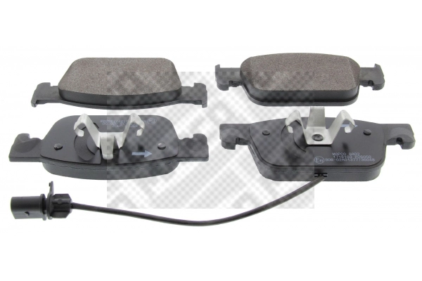 Brake Pad Set, disc brake (6691)