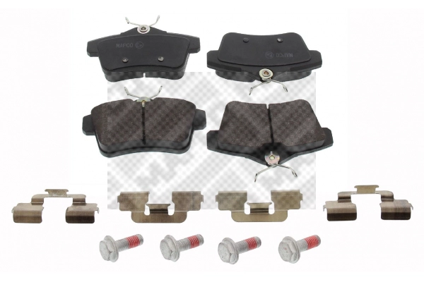 Brake Pad Set, disc brake (6954)