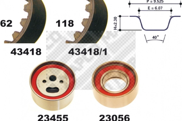 Timing Belt Kit (23418)