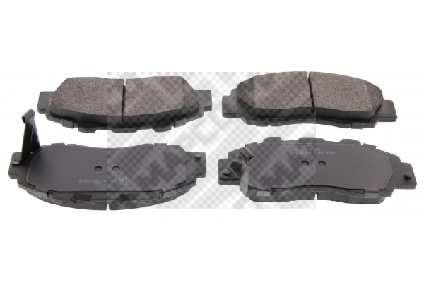 Brake Pad Set, disc brake (6528)
