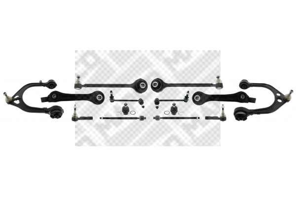 Control/Trailing Arm Kit, wheel suspension (53940)