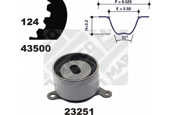 Timing Belt Kit (23500)