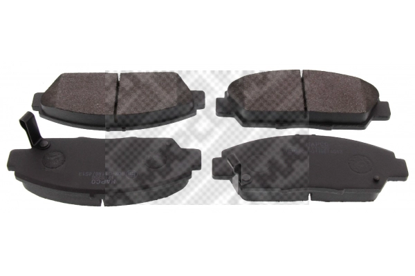 Brake Pad Set, disc brake (6652)