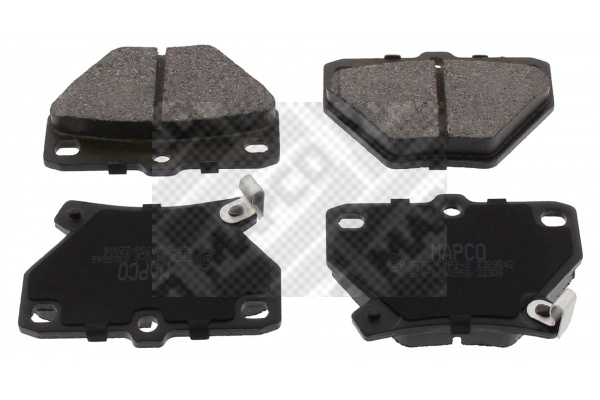 Brake Pad Set, disc brake (6766)