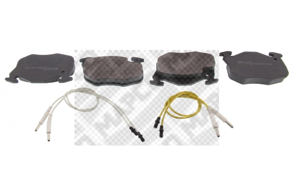 Brake Pad Set, disc brake (6189)