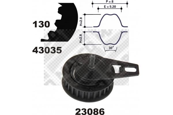Timing Belt Kit (23035)