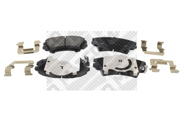 Brake Pad Set, disc brake (6859/1)