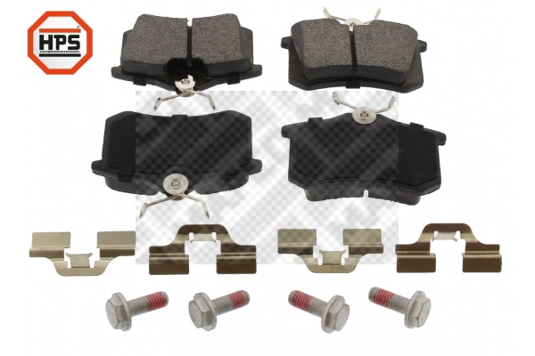 Brake Pad Set, disc brake (6492HPS)