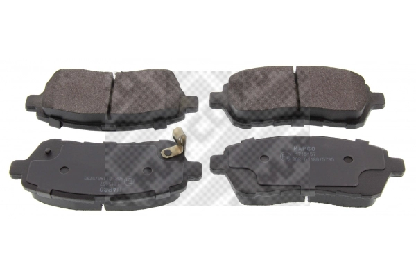 Brake Pad Set, disc brake (6881)