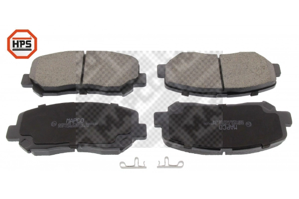 Brake Pad Set, disc brake (6650HPS)