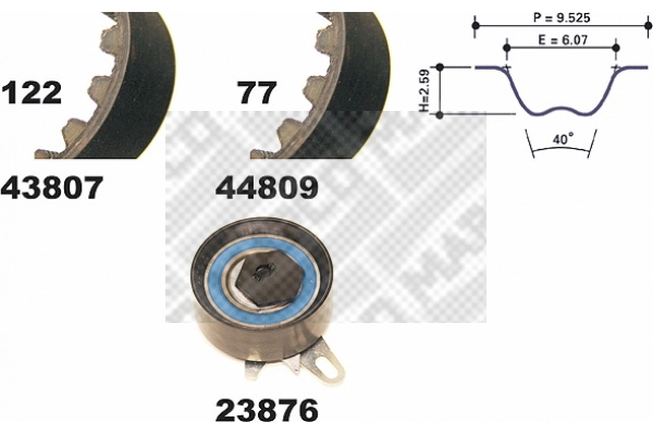 Timing Belt Kit (73809)