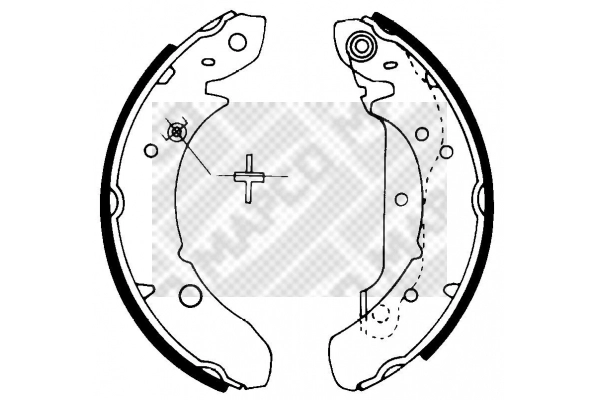 Brake Shoe Set (8795)