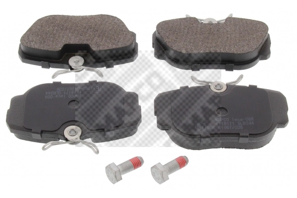 Brake Pad Set, disc brake (6378)