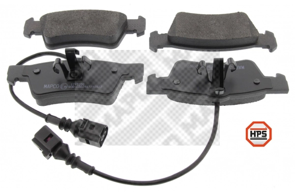 Brake Pad Set, disc brake (6990HPS)