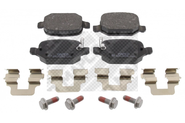 Brake Pad Set, disc brake (6182)