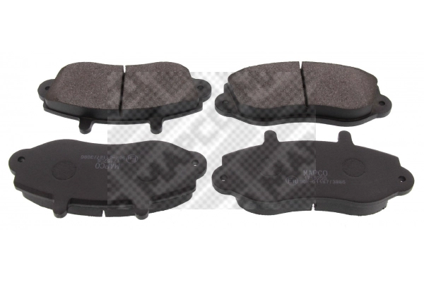 Brake Pad Set, disc brake (6524)