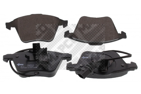 Brake Pad Set, disc brake (6792)