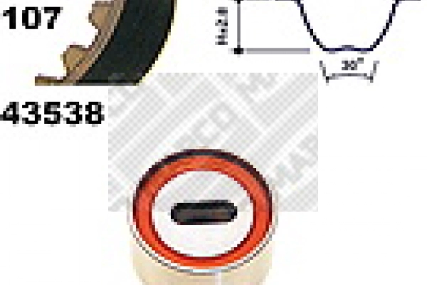 Timing Belt Kit (23538)