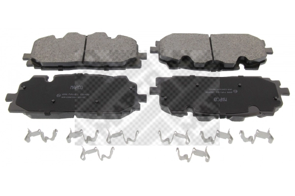 Brake Pad Set, disc brake (6998)