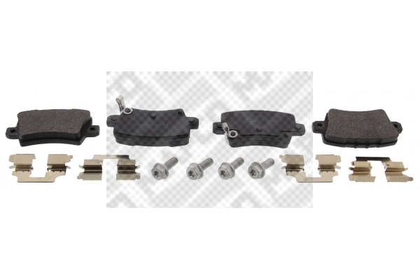 Brake Pad Set, disc brake (6842)