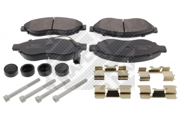 Brake Pad Set, disc brake (6847)