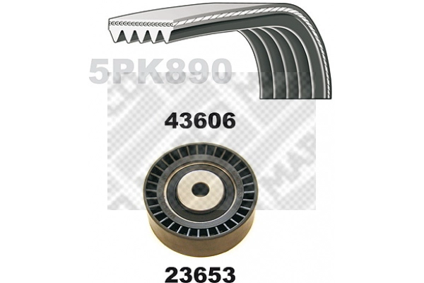 V-Ribbed Belt Set (23606)