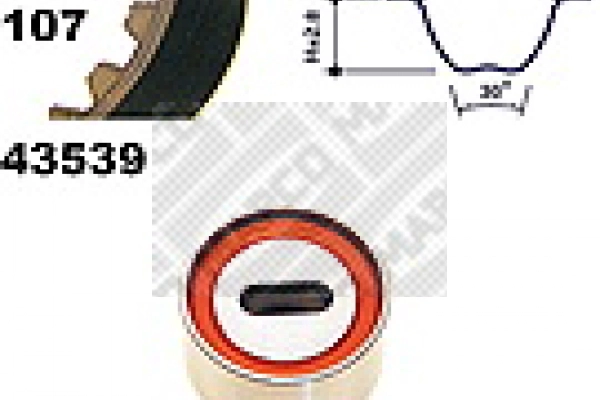 Timing Belt Kit (23539)