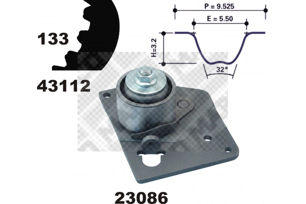 Timing Belt Kit (23103)