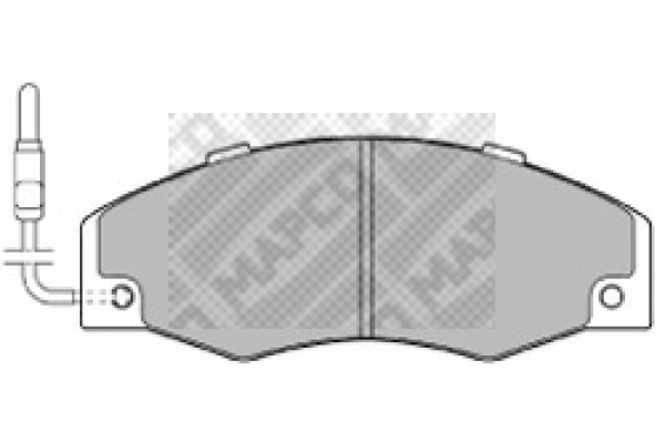Brake Pad Set, disc brake (6279)