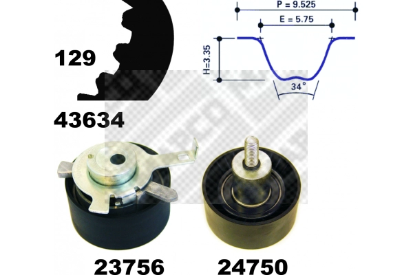 Timing Belt Kit (23603)