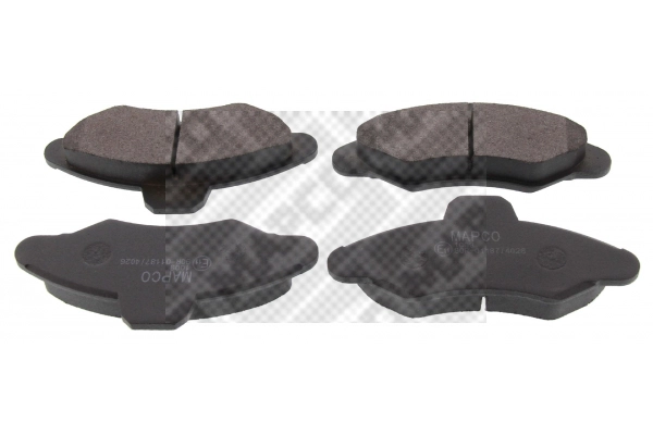 Brake Pad Set, disc brake (6388)