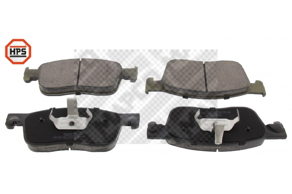 Brake Pad Set, disc brake (6011HPS)
