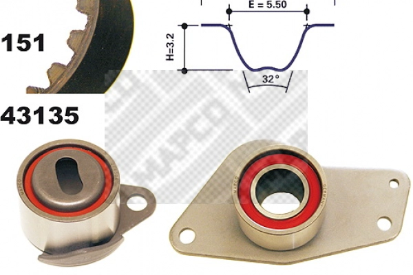 Timing Belt Kit (23135)