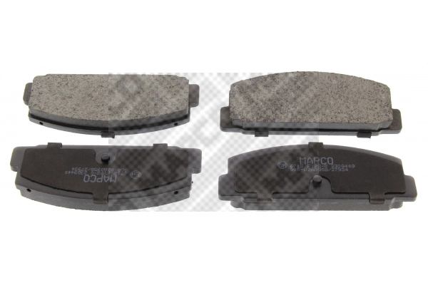 Brake Pad Set, disc brake (6712)