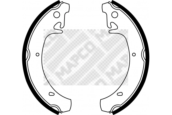 Brake Shoe Set (8021)