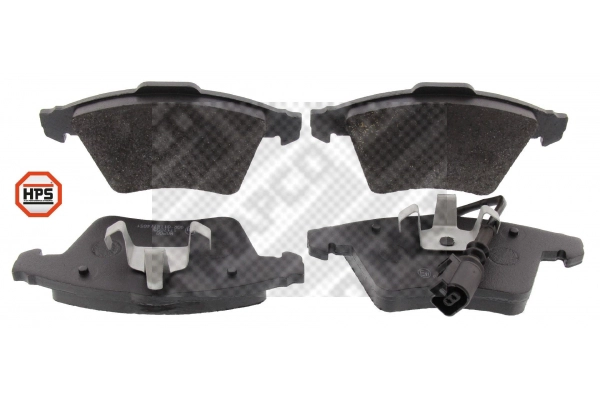 Brake Pad Set, disc brake (6772HPS)