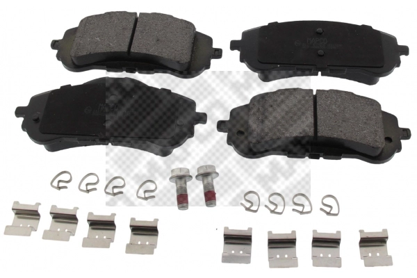 Brake Pad Set, disc brake (6117)