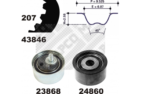 Timing Belt Kit (73816)
